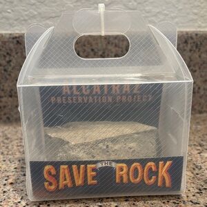 Save the Rock - Alcatraz Preservation Project Souvenir Rock